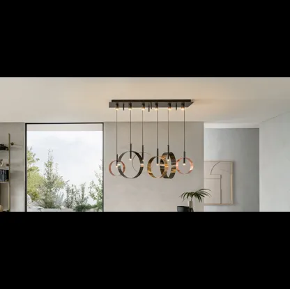 Lampada a sospensione Led Loop S di Riflessi