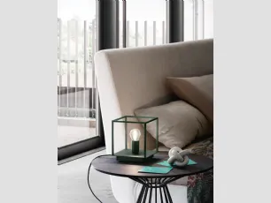 Lampada da tavolo Link in metallo laccato di Le Comfort