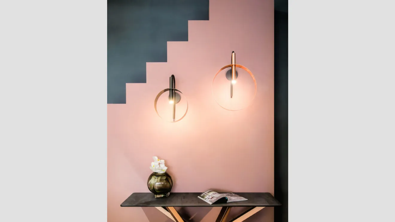 Lampada da parete Led Loop A di Riflessi