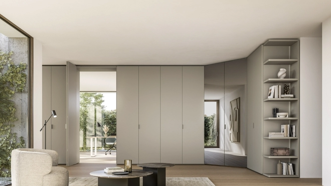 Armadio Angolare Anta Nexta di Sangiacomo