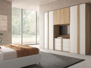 Armadio con ante battenti Composizione 06 di Felver