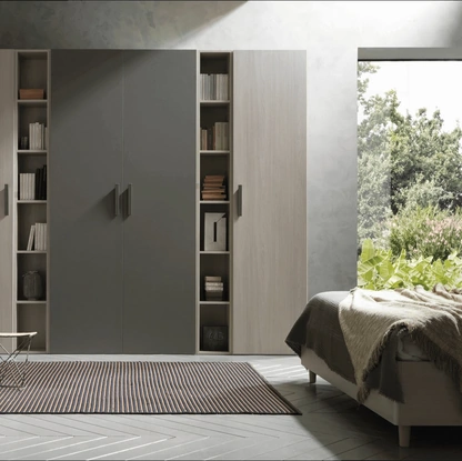 Armadio con ante battenti Composizione 19 di Felver