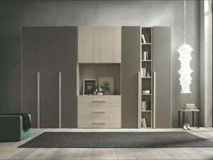 Armadio con ante battenti Composizione 20 di Felver