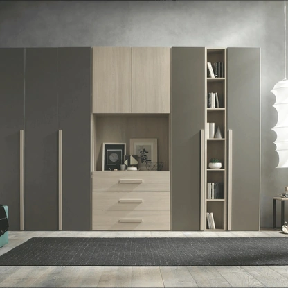 Armadio con ante battenti Composizione 20 di Felver