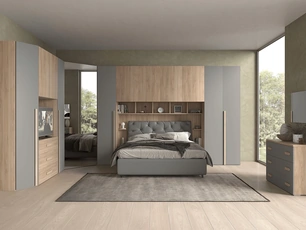 Armadio con ante battenti 01 di Felver