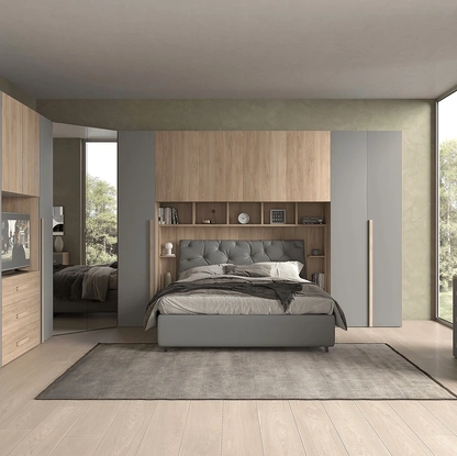 Armadio con ante battenti 01 di Felver