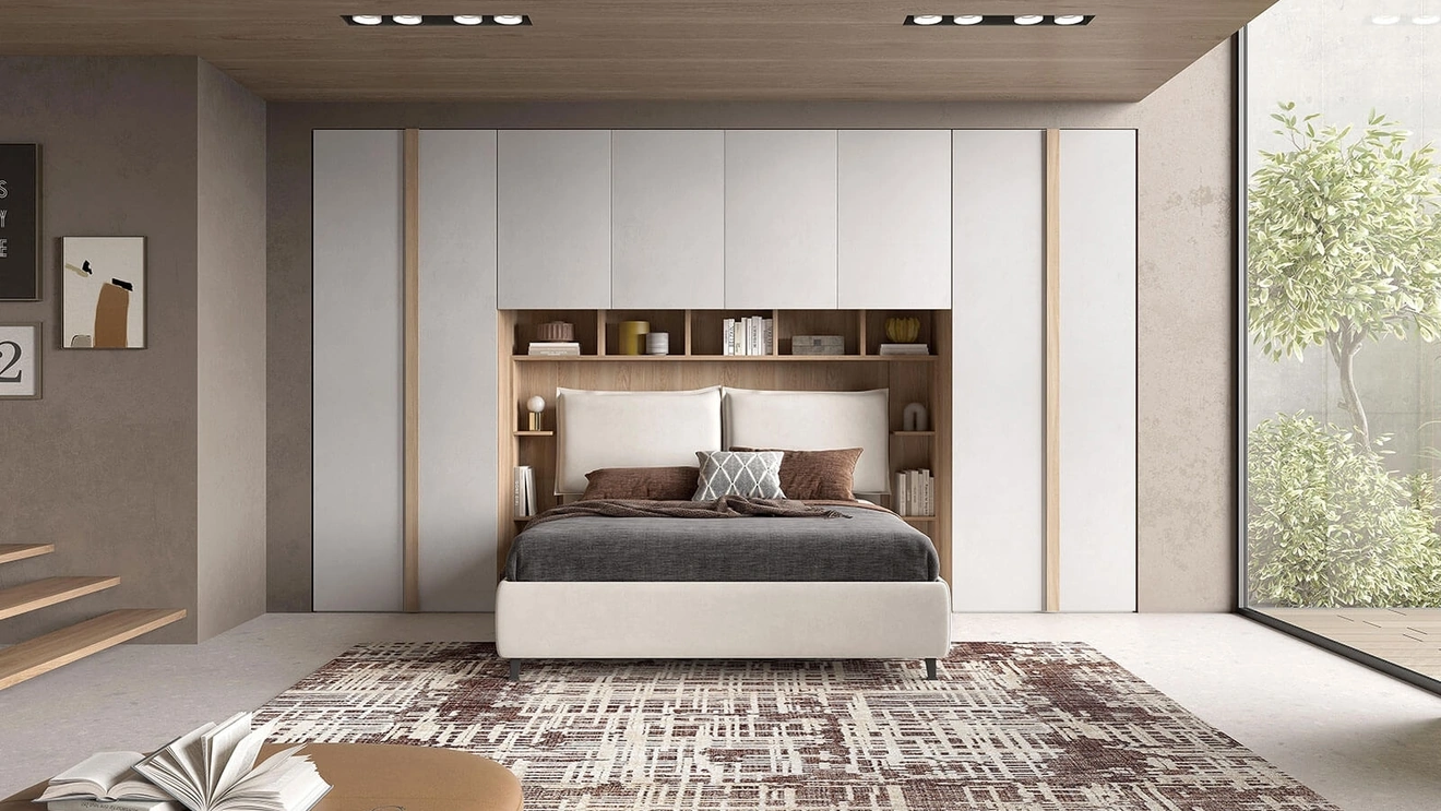 Armadio con ante battenti Ponte 02 di Felver