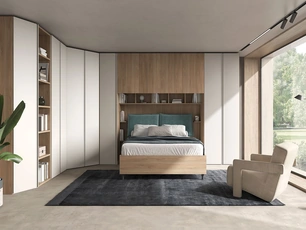 Armadio con ante battenti Ponte 03 di Felver