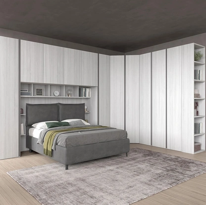 Armadio con ante battenti Ponte 04 di Felver