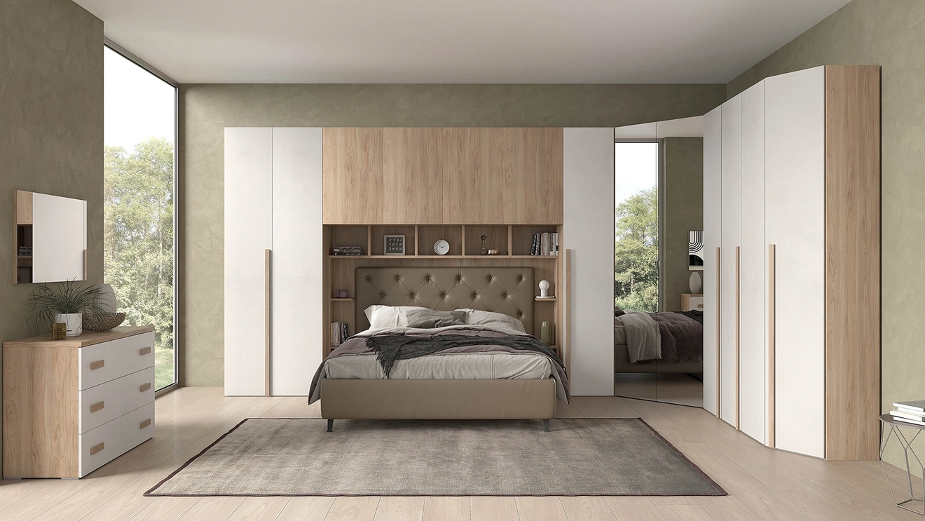 Armadio con ante battenti Ponte 05 di Felver