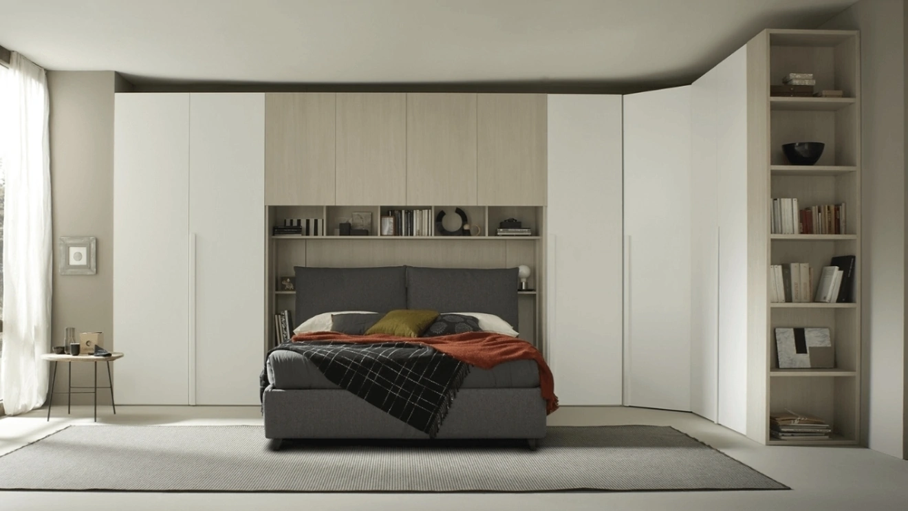 Armadio con ante battenti Ponte 06 di Felver