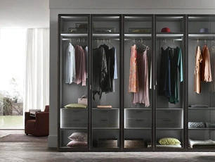 Armadio con anta battente Glax di Maronese