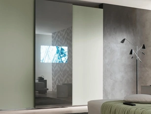 Armadio con TV Wallblog di Maronese