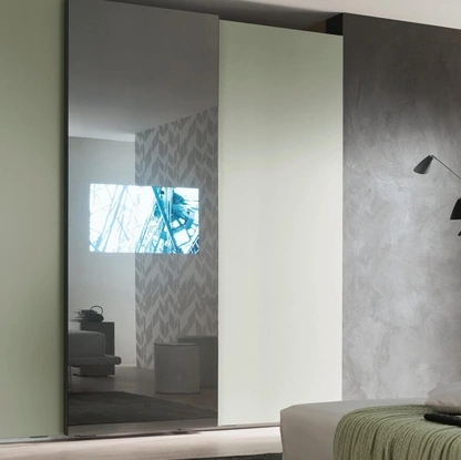 Armadio con TV Wallblog di Maronese