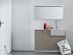 Mobile da Lavanderia in laccato opaco Idrobox 15 di Birex