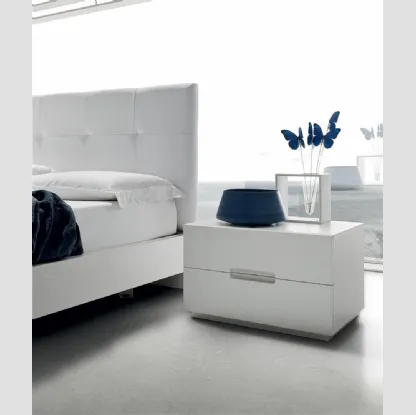 Comodino Joy in laccato opaco di Maronese Acf