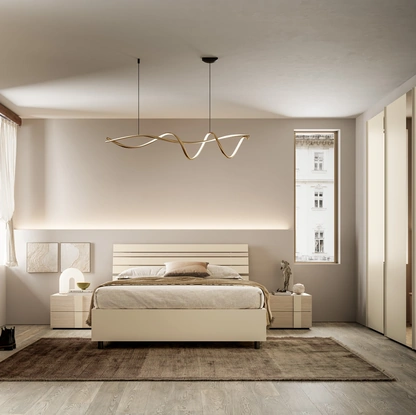 Letto con testiera Baya di SantaLucia