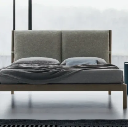 Letto imbottito con testiera Espero di SantaLucia