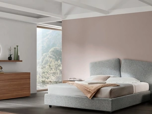 Letto imbottito Love di Maronese