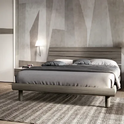 Letto moderno con testiera Mistral di SantaLucia