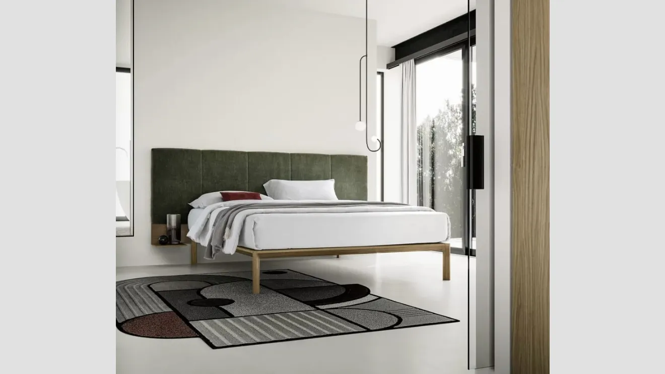 Letto moderno Zefiro di SantaLucia