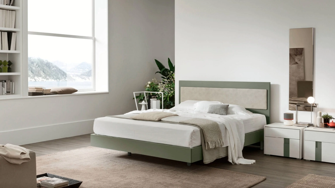 Letto con testiera Sky di Maronese