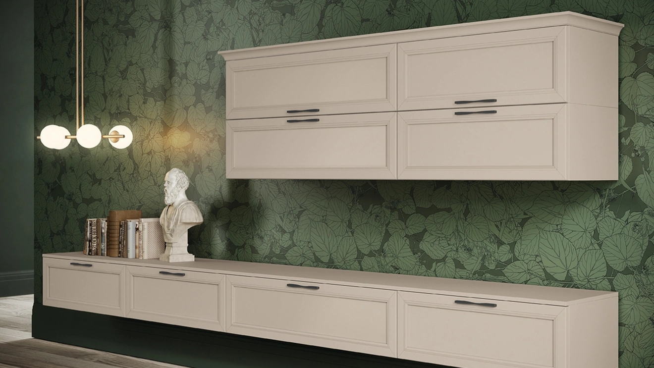 Parete Attrezzata Arcadia AS005 di Colombini Casa