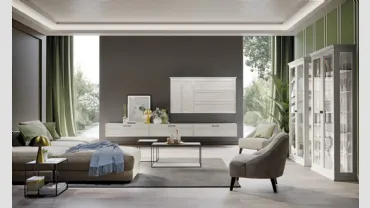 Parete Attrezzata Arcadia L013 di Colombini Casa