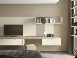 Parete Attrezzata Golf Contract H03 di Colombini Casa