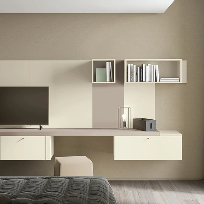 Parete Attrezzata Golf Contract H03 di Colombini Casa