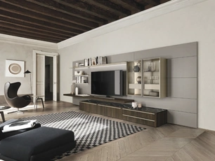 Parete Attrezzata Lampo 198 di Sangiacomo