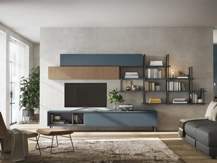 Parete Attrezzata Night & Day L15 di Colombini Casa