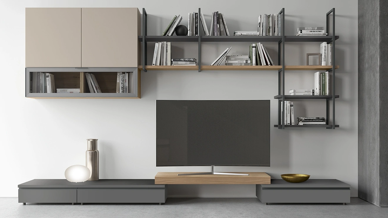 Parete Attrezzata Night & Day L20 di Colombini Casa