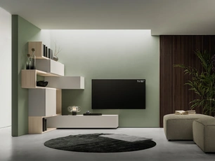 Parete Attrezzata Pratico PTG409 di SantaLucia