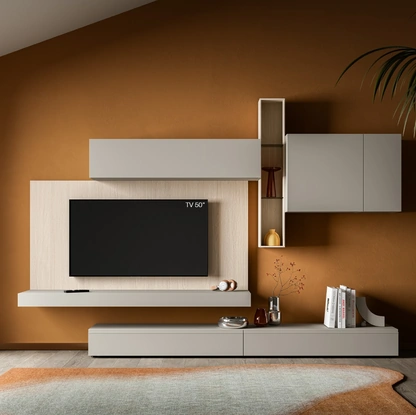 Parete Attrezzata Pratico PTG412 di SantaLucia