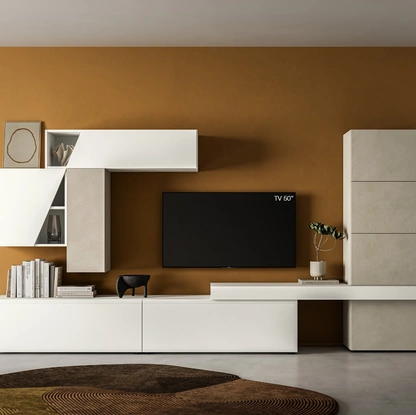 Parete Attrezzata Pratico PTG420 di SantaLucia