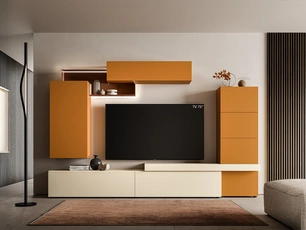 Parete Attrezzata Pratico PTG430 di SantaLucia