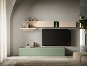 Parete Attrezzata Pratico PTG440 di SantaLucia