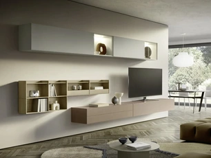 Parete Attrezzata Domino 03 di Sangiacomo