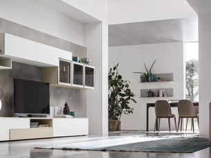 Parete Attrezzata Seta Comp SA2201 di Maronese