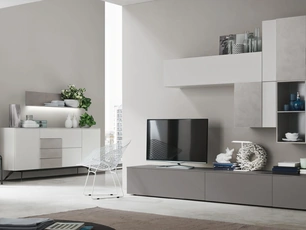 Parete Attrezzata Seta Comp SA2212 di Maronese