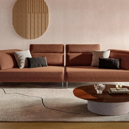 Divano lineare Asso di Le Comfort