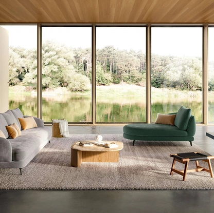 Salotto in tessuto Jand di Le Comfort