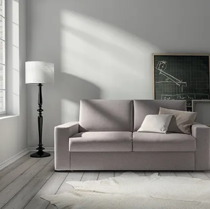 Divano letto in tessuto Move and Twist di Samoa