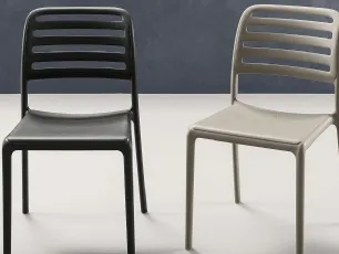 Sedia Avril con monoscocca in polipropilene di Arredo3