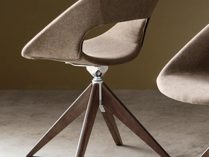 Sedia imbottita Diva di Maronese