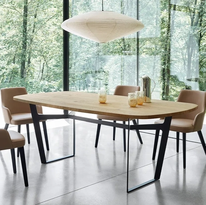 Sedia Eva in ecopelle con Braccioli di Sangiacomo