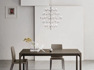 Tavolo allungabile Delta in frassino di Maronese