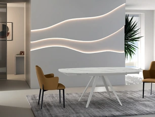 Tavolo Kyoto 120 di Stones