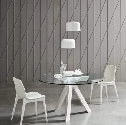 Tavolo rotondo Run di Maronese